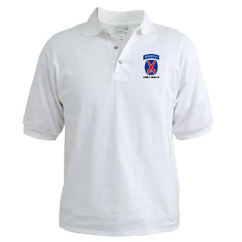 FD - A01 - 04 - Fort Drum with Text - Golf Shirt