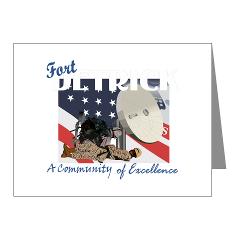 FDetrick - M01 - 02 - Fort Detrick - Note Cards (Pk of 20) - Click Image to Close