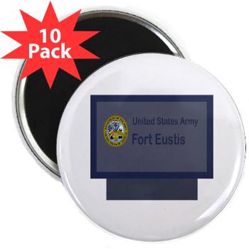 FEustis - M01 - 01 - Fort Eustis - 2.25" Magnet (10 pack)