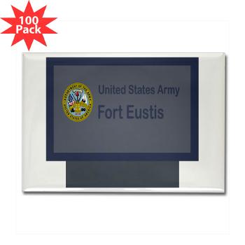 FEustis - M01 - 01 - Fort Eustis - Rectangle Magnet (100 pack)