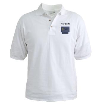FEustis - A01 - 04 - Fort Eustis with Text - Golf Shirt