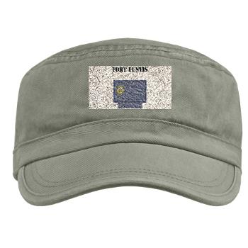 FEustis - A01 - 01 - Fort Eustis with Text - Military Cap - Click Image to Close