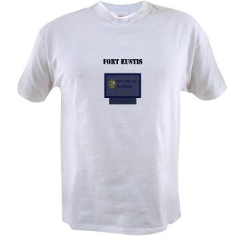 FEustis - A01 - 04 - Fort Eustis with Text - Value T-shirt