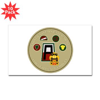 FGillem - M01 - 01 - Fort Gillem - Sticker (Rectangle 10 pk) - Click Image to Close