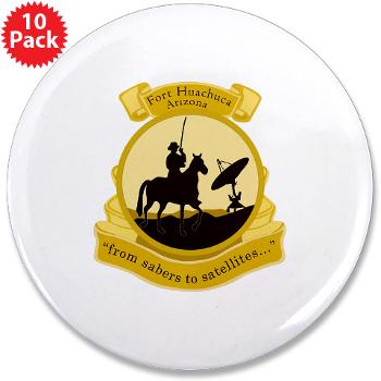 FH - M01 - 01 - Fort Huachuca with Text - 3.5" Button (10 pack)