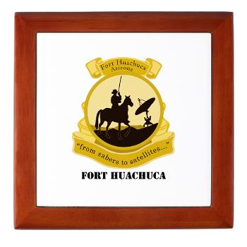 FH - M01 - 03 - Fort Huachuca with Text - Keepsake Box