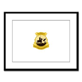 FH - M01 - 02 - Fort Huachuca with Text - Large Framed Print