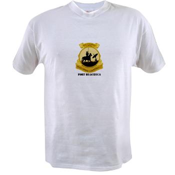 FH - A01 - 04 - Fort Huachuca with Text - Value T-shirt