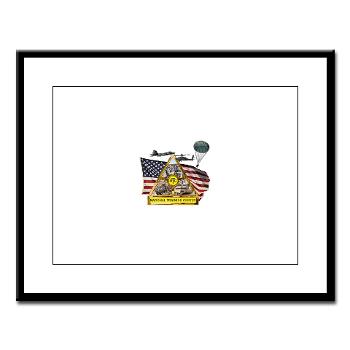FIrwin - M01 - 02 - Fort Irwin - Large Framed Print