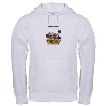 FIrwin - A01 - 03 - Fort Irwin with Text - Hooded Sweatshirt