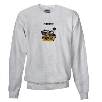 FIrwin - A01 - 03 - Fort Irwin with Text - Sweatshirt