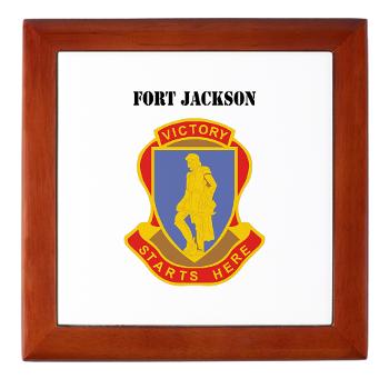 FJackson - M01 - 03 - Fort Jackson with Text - Keepsake Box