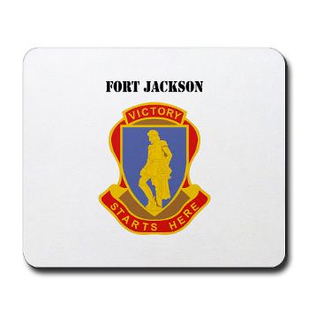 FJackson - M01 - 03 - Fort Jackson with Text - Mousepad