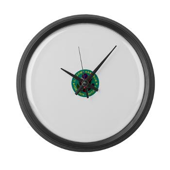 FK - M01 - 03 - Fort Knox - Large Wall Clock