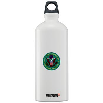 FK - M01 - 03 - Fort Knox - Sigg Water Bottle 1.0L - Click Image to Close