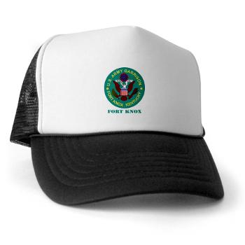 FK - A01 - 02 - Fort Knox with Text - Trucker Hat