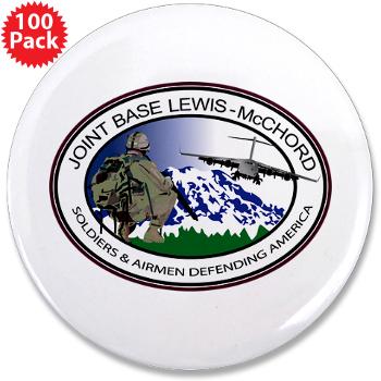 FL - M01 - 01 - Fort Lewis - 3.5" Button (100 pack)