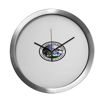 FL - M01 - 03 - Fort Lewis - Modern Wall Clock - Click Image to Close