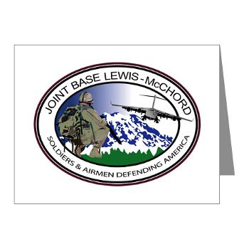 FL - M01 - 02 - Fort Lewis - Note Cards (Pk of 20)