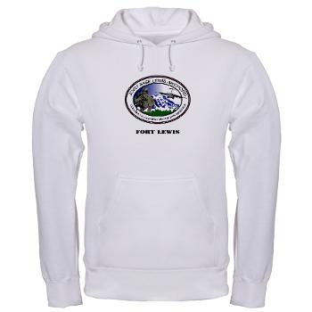 FL - A01 - 03 - Fort Lewis with Text - Hooded Sweatshirt - Click Image to Close