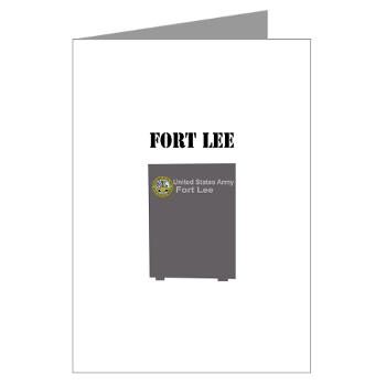 FLee - M01 - 02 - Fort Lee with Text - Greeting Cards (Pk of 10)