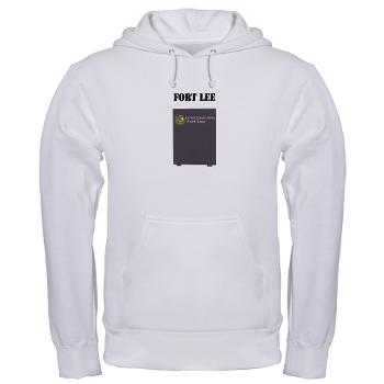 FLee - A01 - 03 - Fort Lee with Text - Hooded Sweatshirt