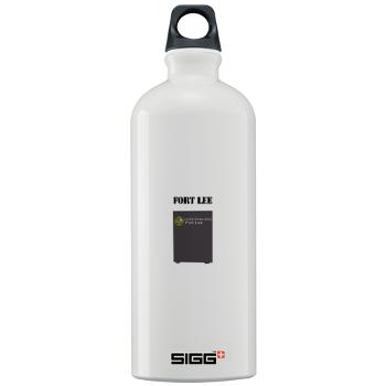 FLee - M01 - 03 - Fort Lee with Text - Sigg Water Bottle 1.0L