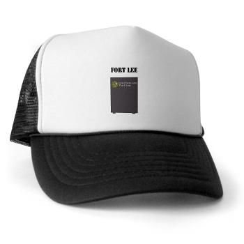 FLee - A01 - 02 - Fort Lee with Text - Trucker Hat