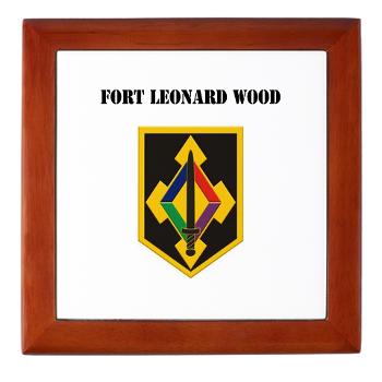 FLeonardWood - M01 - 03 - Fort Leonard Wood with Text - Keepsake Box