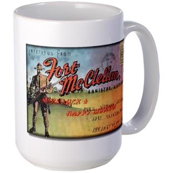 FMcClellan - M01 - 03 - Fort McClellan - Large Mug