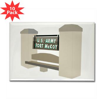 FMcCoy - M01 - 01 - Fort McCoy - Rectangle Magnet (10 pack) - Click Image to Close