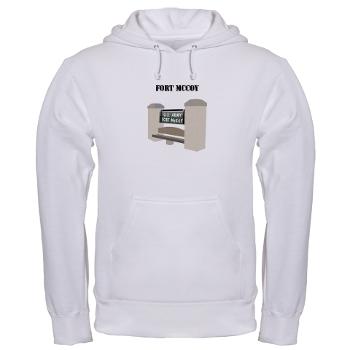 FMcCoy - A01 - 03 - Fort McCoy with Text - Hooded Sweatshirt