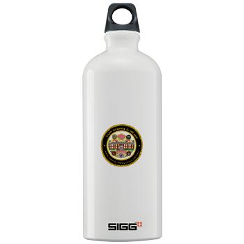 FMeade - M01 - 03 - Fort Meade - Sigg Water Bottle 1.0L - Click Image to Close