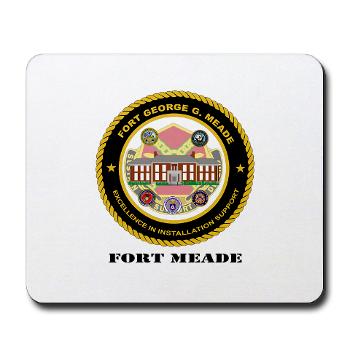 FMeade - M01 - 03 - Fort Meade with Text - Mousepad