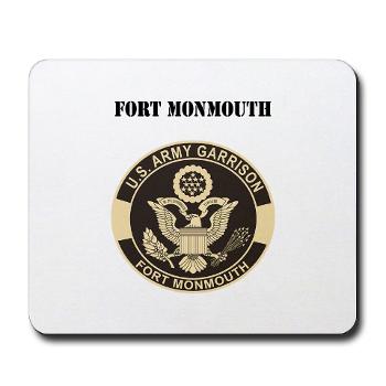 FMonmouth - M01 - 03 - Fort Monmouth with Text - Mousepad