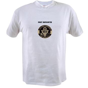 FMonmouth - A01 - 04 - Fort Monmouth with Text - Value T-shirt