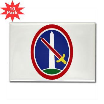 FMyer - M01 - 01 - Fort Myer - Rectangle Magnet (10 pack) - Click Image to Close