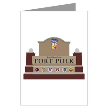 FPolk - M01 - 02 - Fort Polk - Greeting Cards (Pk of 10)