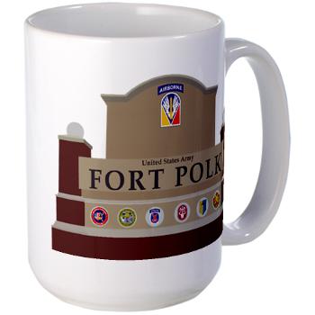 FPolk - M01 - 03 - Fort Polk - Large Mug