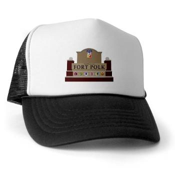 FPolk - A01 - 02 - Fort Polk - Trucker Hat - Click Image to Close