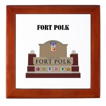 FPolk - M01 - 03 - Fort Polk with Text - Keepsake Box - Click Image to Close