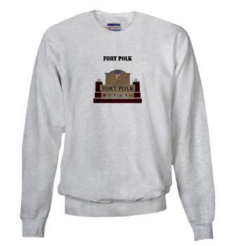 FPolk - A01 - 03 - Fort Polk with Text - Sweatshirt