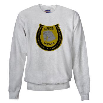 FRB - A01 - 03 - DUI - Fresno Recruiting Battalion "Mustangs" - Sweatshirt - Click Image to Close