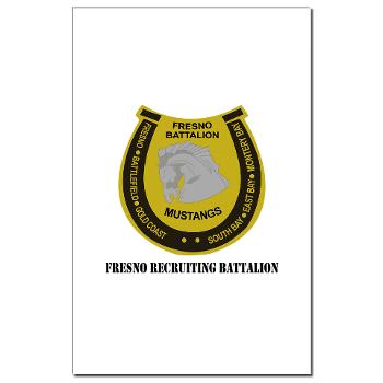 FRB - M01 - 02 - DUI - Fresno Recruiting Battalion "Mustangs" with Text - Mini Poster Print
