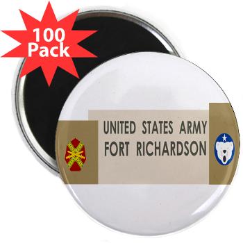 FRichardson - M01 - 01 - Fort Richardson - 2.25" Magnet (100 pack) - Click Image to Close