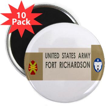 FRichardson - M01 - 01 - Fort Richardson - 2.25" Magnet (10 pack) - Click Image to Close
