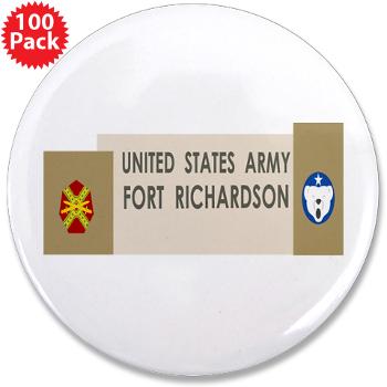 FRichardson - M01 - 01 - Fort Richardson - 3.5" Button (100 pack) - Click Image to Close