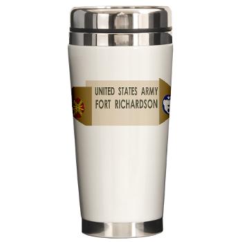 FRichardson - M01 - 03 - Fort Richardson - Ceramic Travel Mug