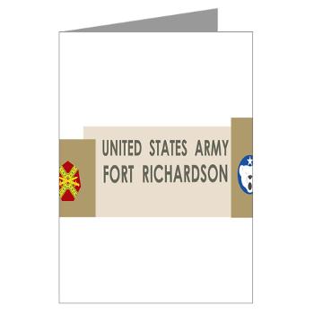 FRichardson - M01 - 02 - Fort Richardson - Greeting Cards (Pk of 10) - Click Image to Close