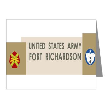 FRichardson - M01 - 02 - Fort Richardson - Note Cards (Pk of 20) - Click Image to Close